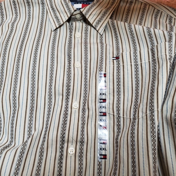 NWT Tommy Hilfiger Button Down Shirt Size XXL Mens - Picture 3 of 5
